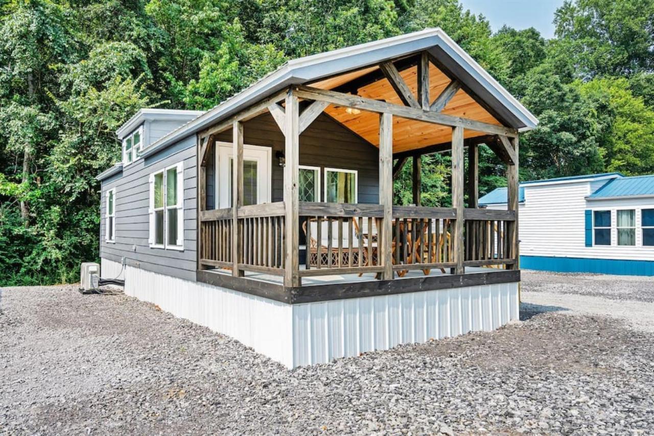 5 Cozy Casita Lux Tiny House, Firepit, 5 Mins To Downtown 甘特斯维尔 外观 照片